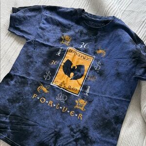 Wu-Tang Clan Kids Short Sleeve Tee - Blue and Gold